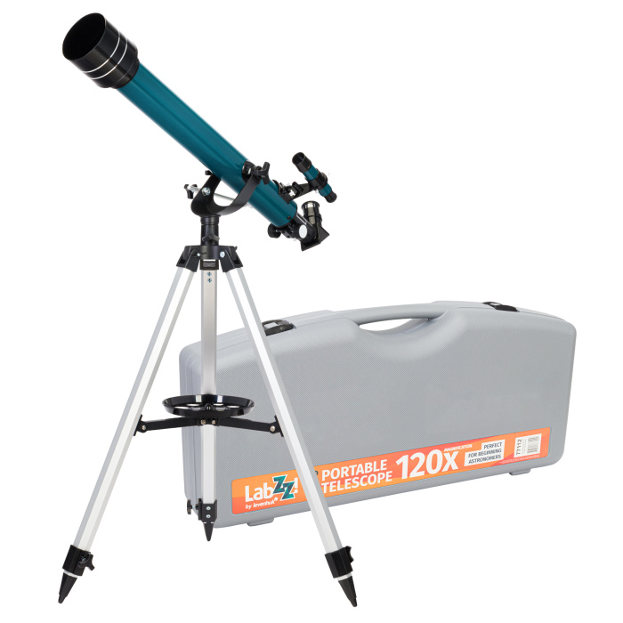 Telescopio Levenhuk LabZZ TK60 con estuche