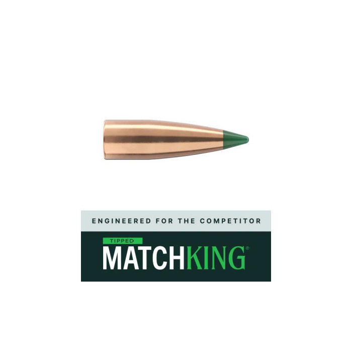 SIERRA Proiettile Punte MatchKing 308" 300 AAC Blackout 125gr TMK #7725C (500pz)