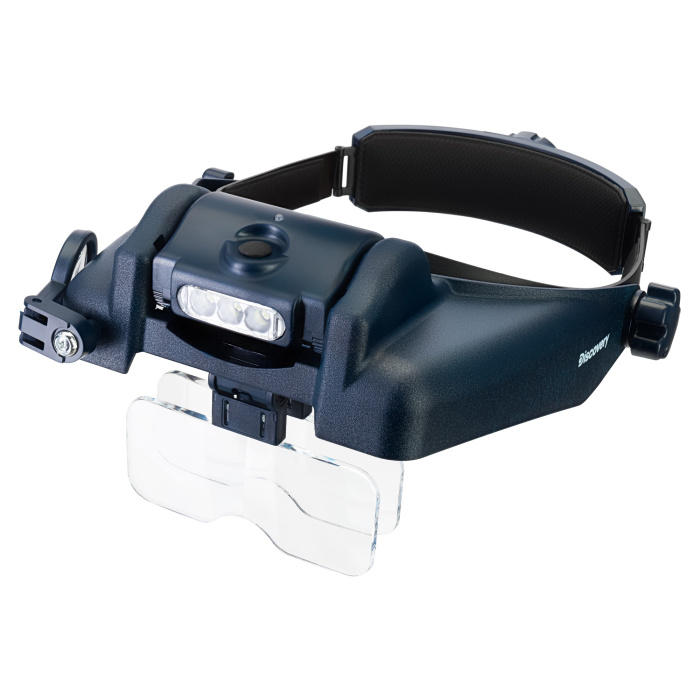 Wiederaufladbare Frontlupe Discovery Crafts DHR 20