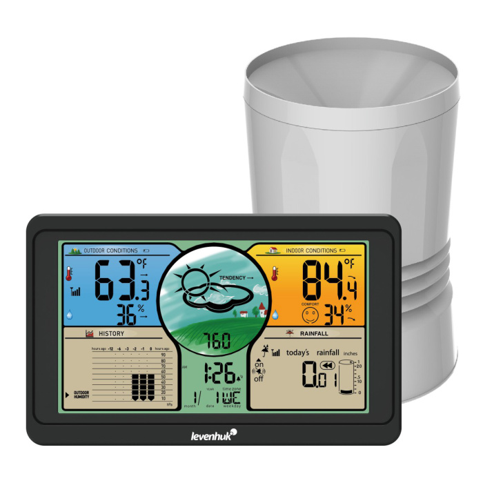 Station météo Levenhuk Wezzer PLUS LP70