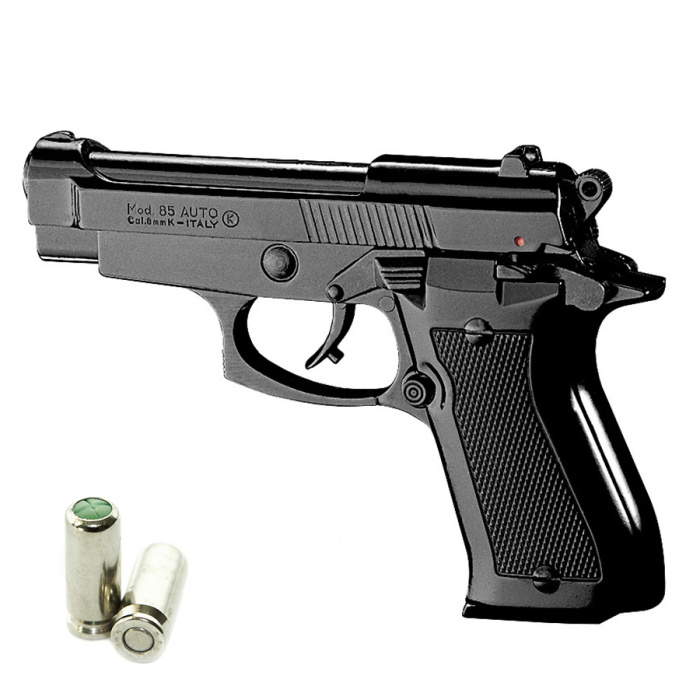 Pistola a Salve KIMAR 85 Cal.9 PAK Top Firing Nera