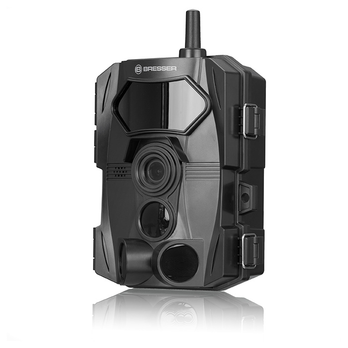 BRESSER fototrappola 100° Wi-Fi per l'osservazione della fauna selvatica 4-24 MP #82027