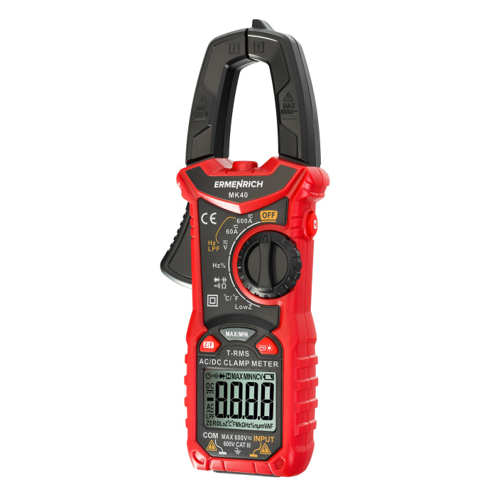 Amperímetro de pinza digital Ermenrich Ping MK40 #82968