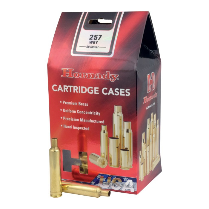 HORNADY Bossoli 257 Weatherby Magnum #8631 (50pz)