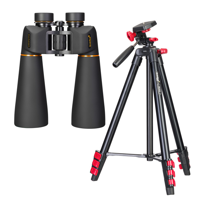 LEVENHUK Set binocolo Bruno PLUS 25x70 e treppiede #86642