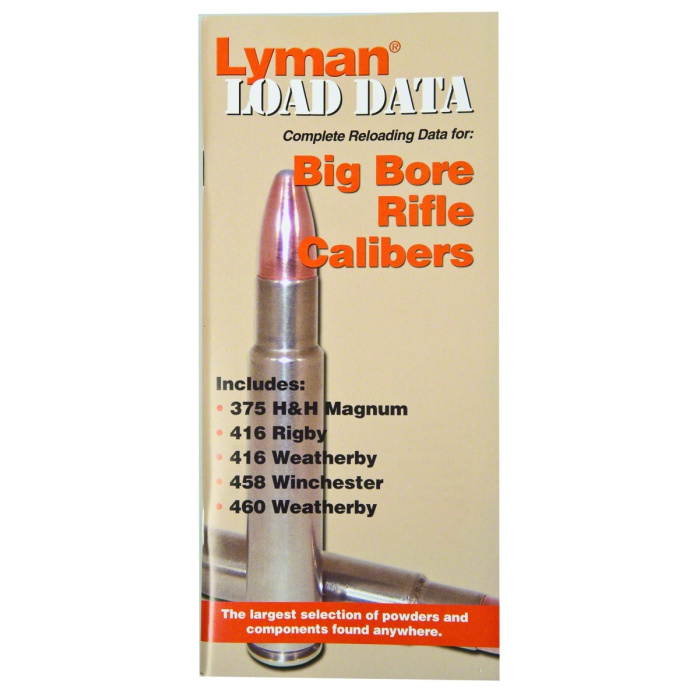 LYMAN Load Data Big Bor Rifle Calibers #9780022