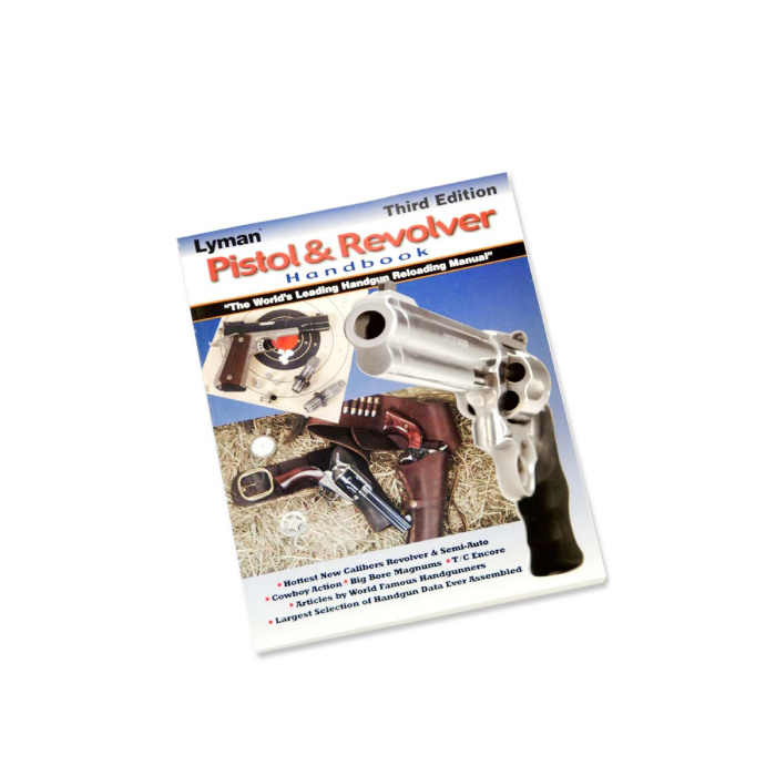 LYMAN Pistol & Revolver Handbook 3rd Edition #9816500