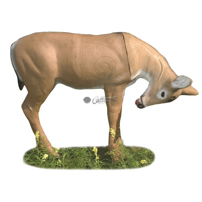 Silhouette pour tir à l'arc 3D Cerf tourné