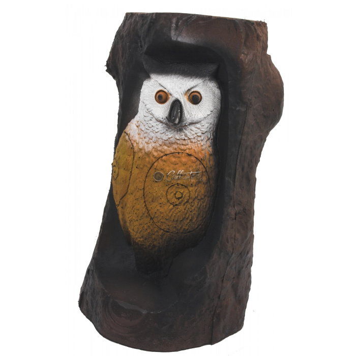 Sagoma per Tiro con Arco 3D Gufo Nel Tronco