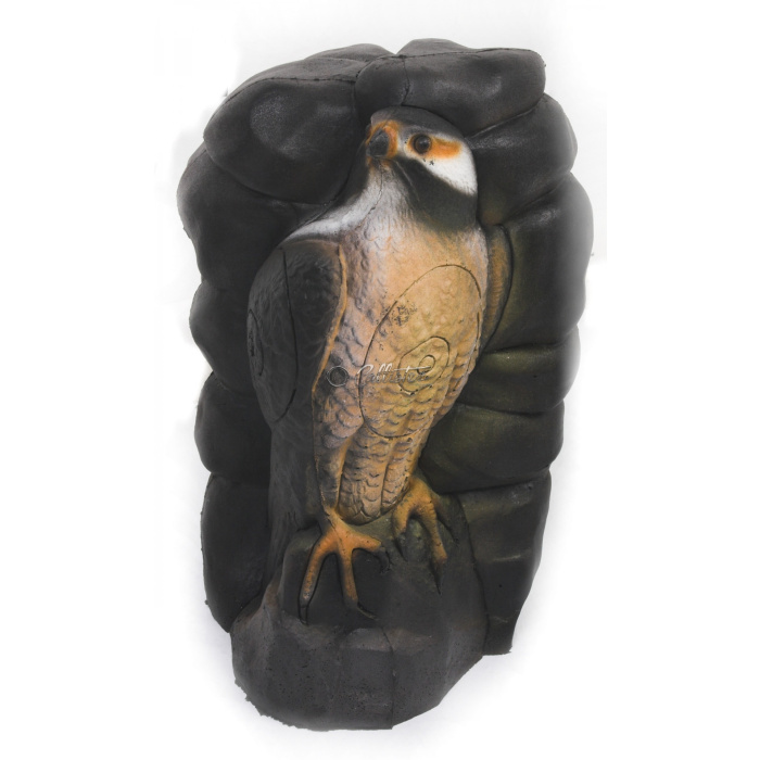 Silueta para Tiro con Arco 3D Halcón en la Roca