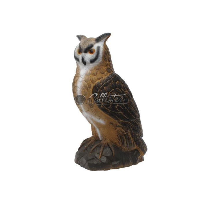 3D Archery Target Shape Royal Owl