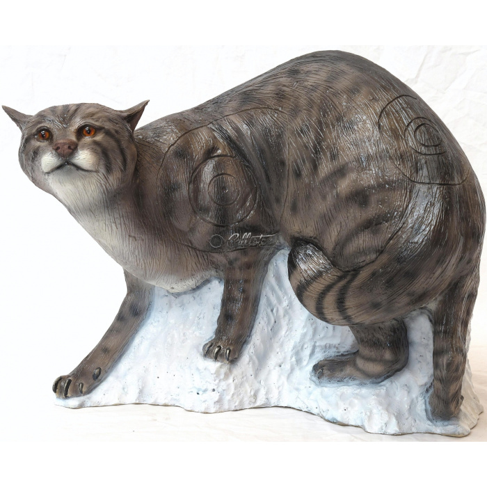 Sagoma per Tiro con Arco 3D Gatto Selvatico Che Cammina