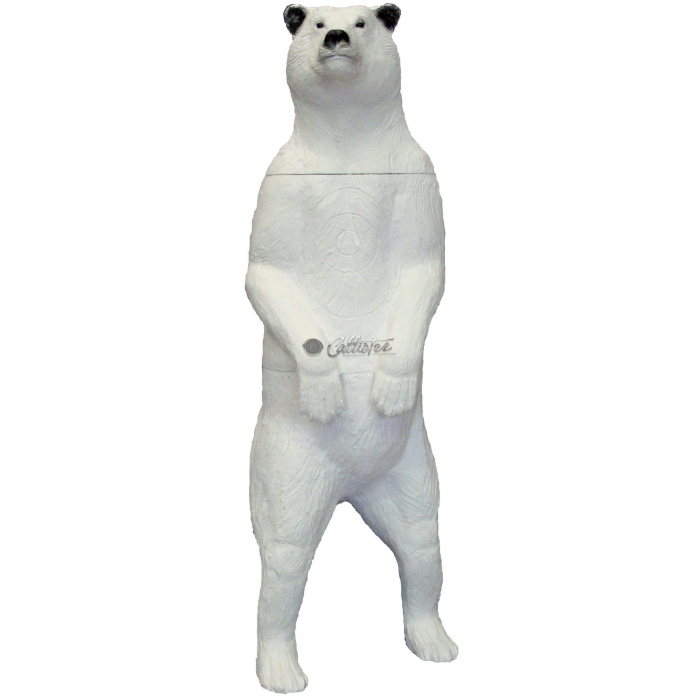 3D Bogenscheibe Stehender Eisbär