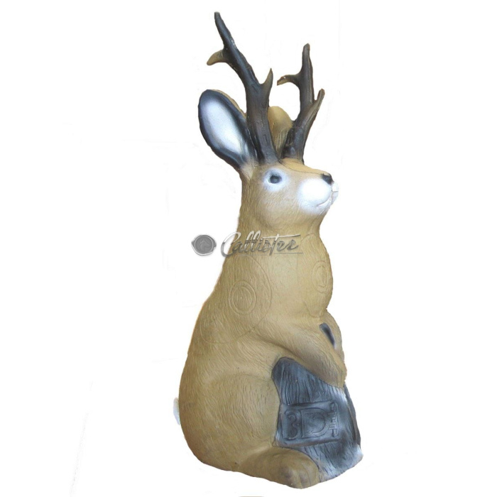 3D Archery Target Jackalope Shape