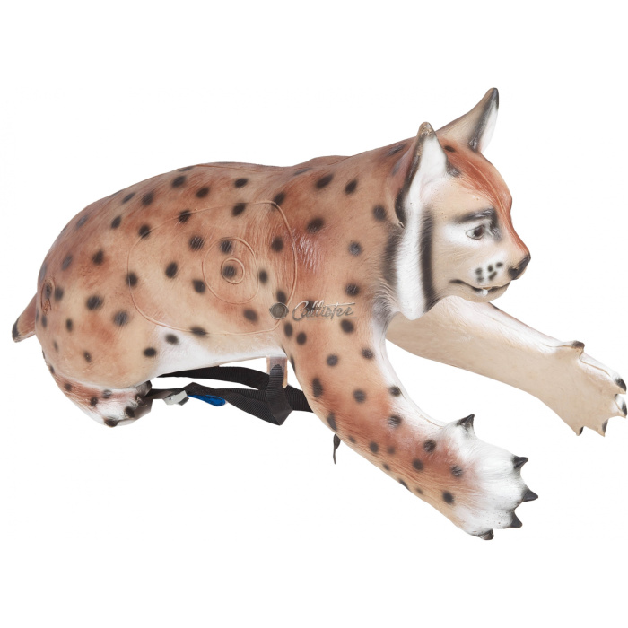 Silhouette pour Tir à l'Arc 3D Lynx Qui Grimpent