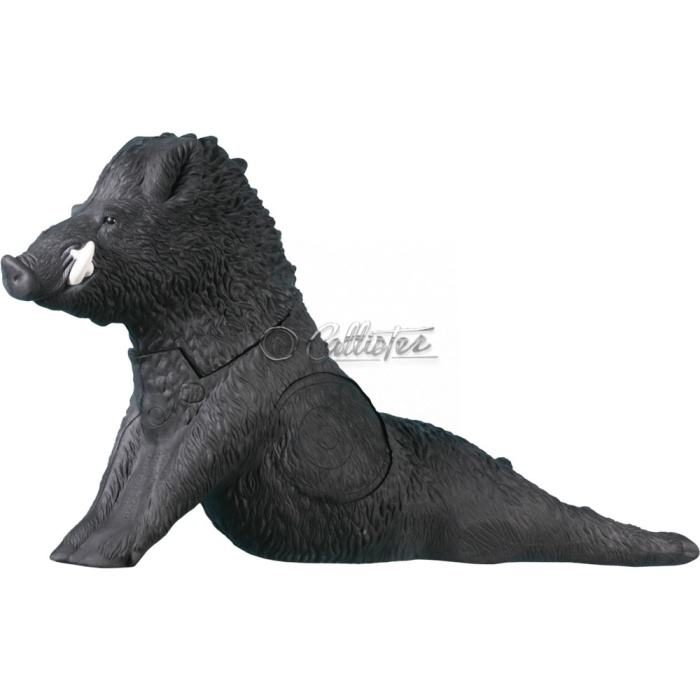 Silhouette pour tir à l'arc 3D 259 Sanglier montant