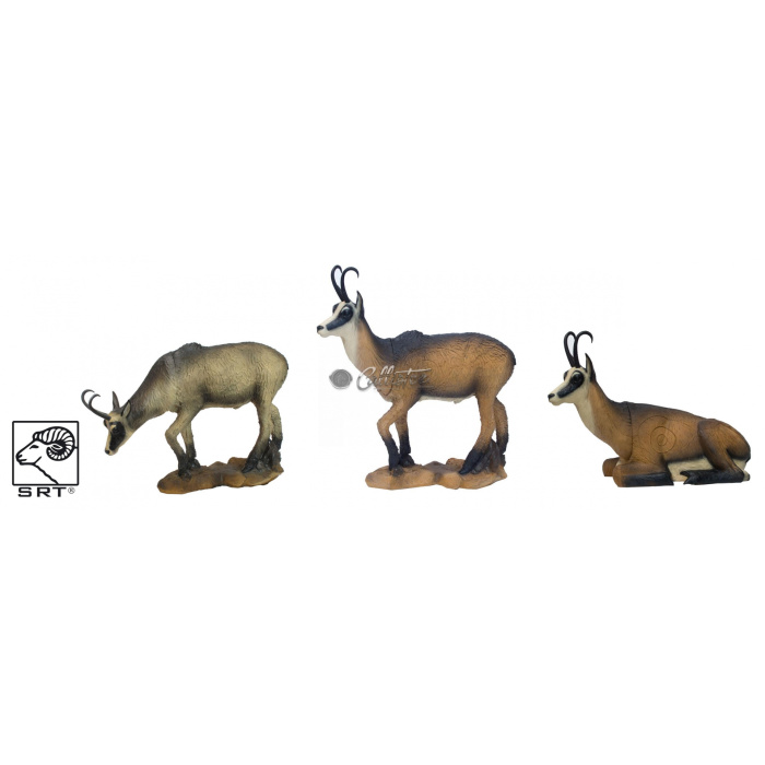 3D Sommer-Damhirsch Bogenschießen Zielscheiben Set