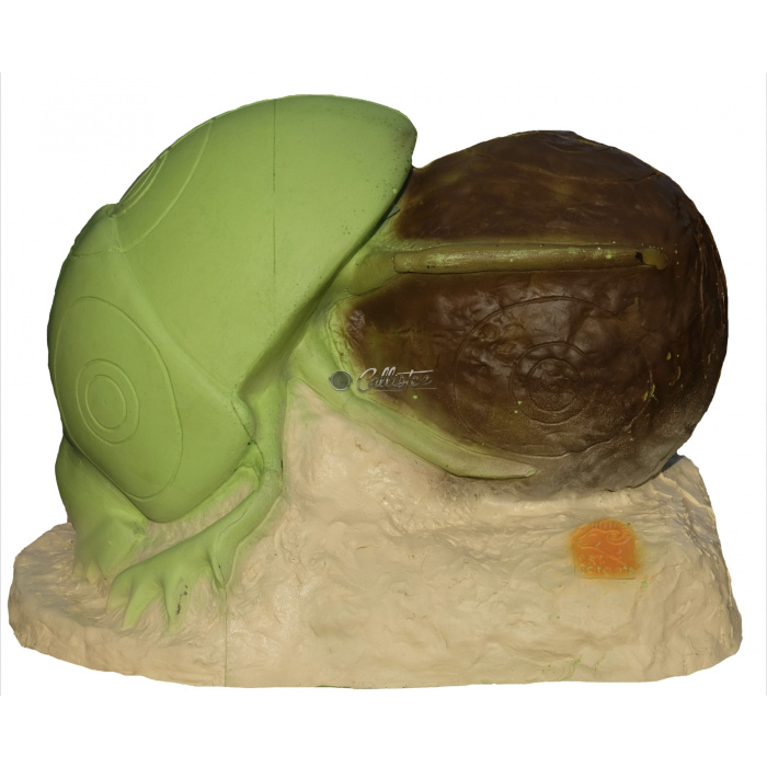 3D Bogenschießscheibe Grüner Käfer