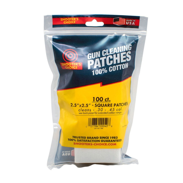 SHOOTER'S CHOICE Pezzuole in cotone 2,5″ (100 pezzi) #SHF-917-100