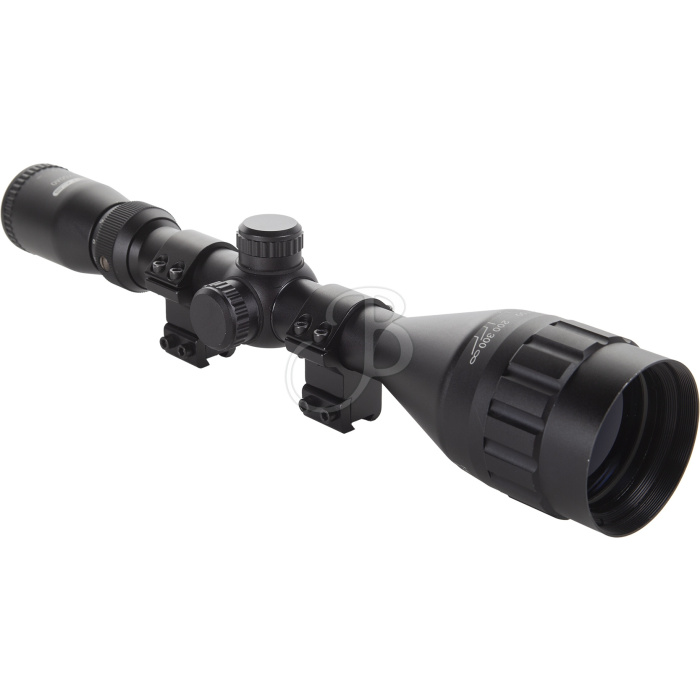 39Optics Cannocchiale 4-12x50 Reticolo Mil-Dot AO (Attacco incluso)