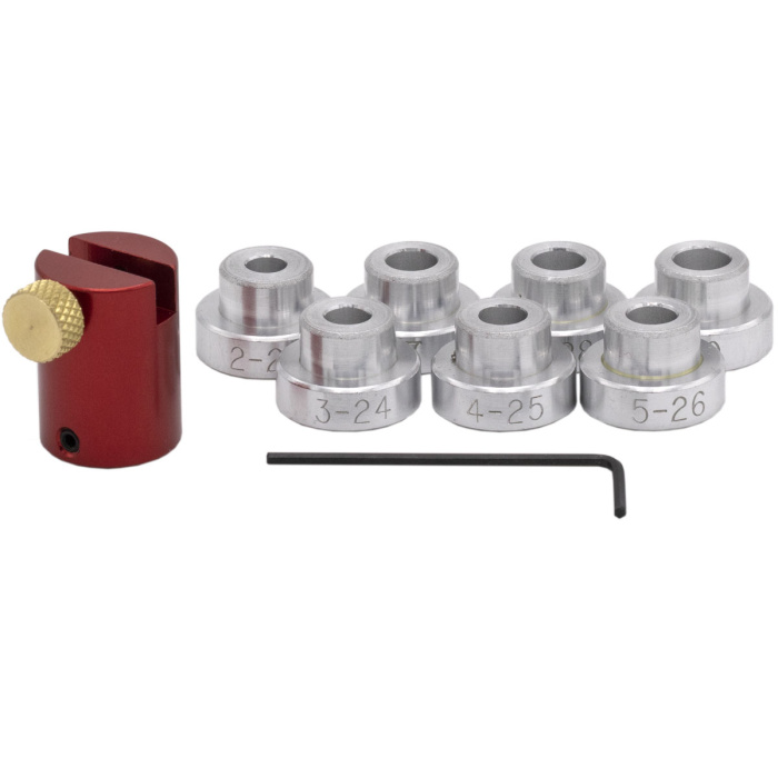 HORNADY Lock-N-Load .224-.308 Comparator Set + 7 Bullet Inserts #B234