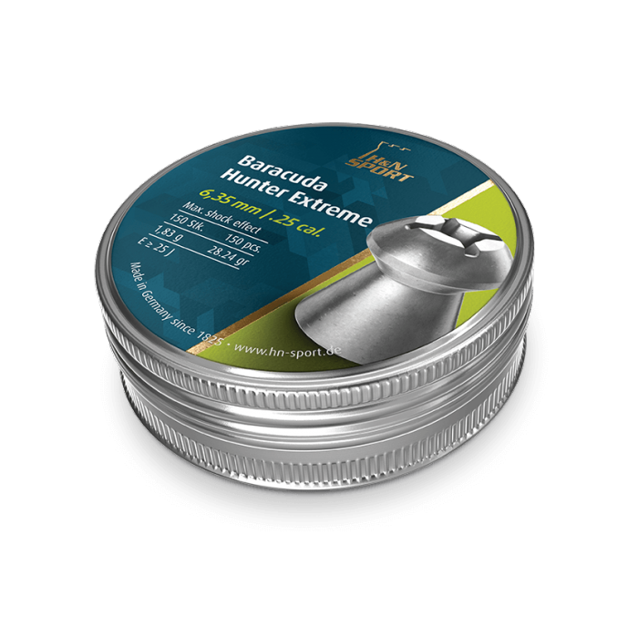 H&N-Sport Baracuda Hunter Extreme 6.35mm 1,83g/28.24gr (150pz)
