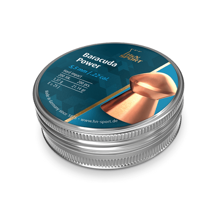 H&N-Sport Baracuda Power 5.50mm 1.37g/21.14gr Ramati (200pz)