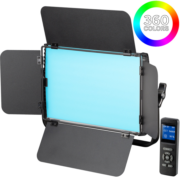 BRESSER Pannello a LED RGB-60W #86486