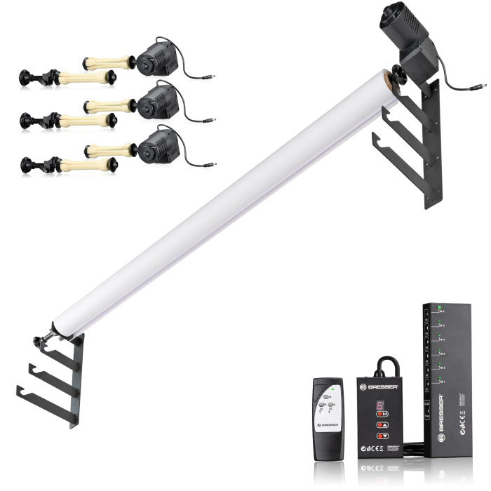 BRESSER EBS-4 Sistema di fondo elettrico per 4 rulli #86438