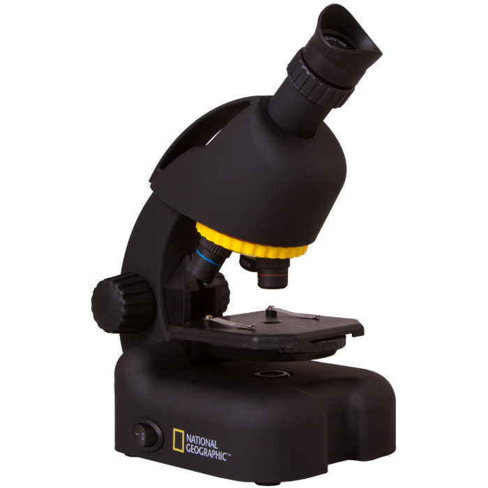 BRESSER Microscopio National Geographic 40–640x con adattatore per fotocamera #69364