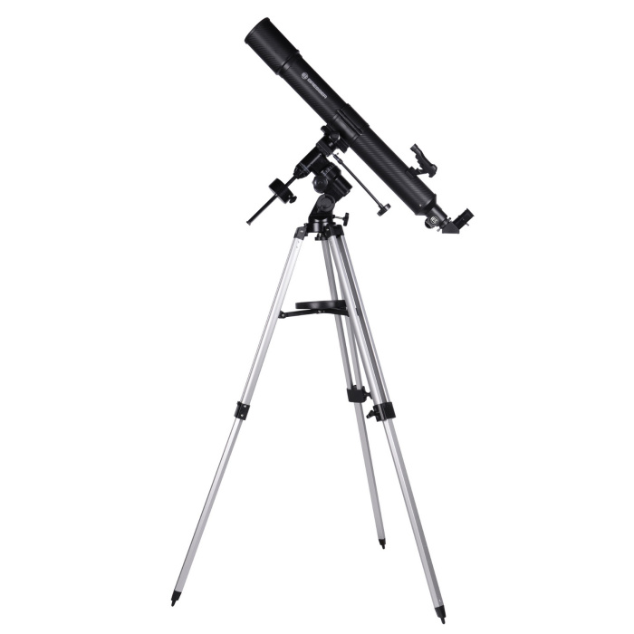 BRESSER Telescopio Quasar 80/900 EQ con Adattatore per Fotocamera Smartphone #71118