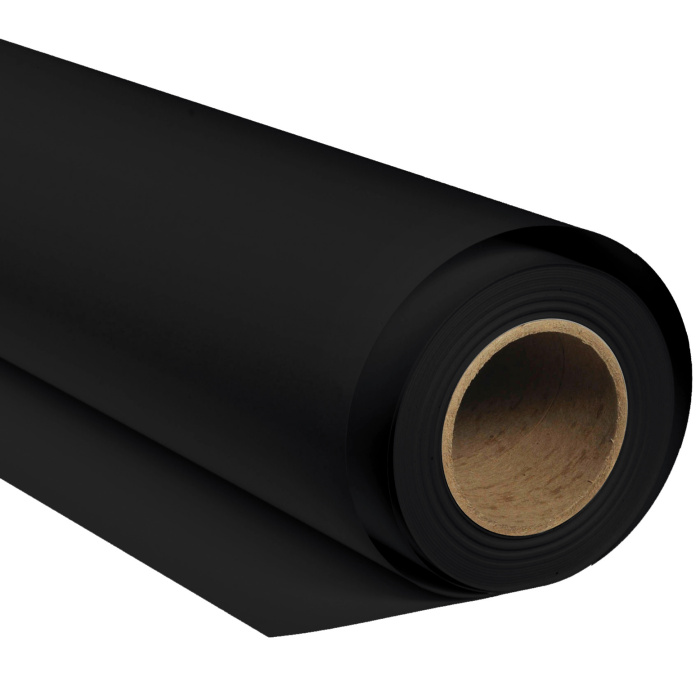 BRESSER SBP02 Fondale in Carta 2.72x11m Nero #86431