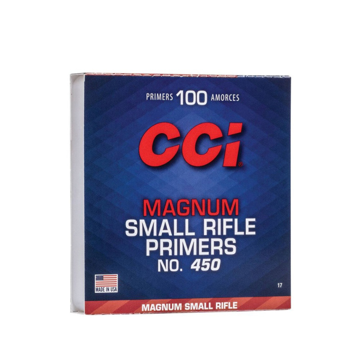 Inneschi CCI Primers 450 Small Rifle Magnum #0017 (100pz)