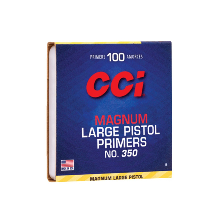 Zündhütchen CCI Primers 350 Large Pistol Magnum #0016 (100pz)