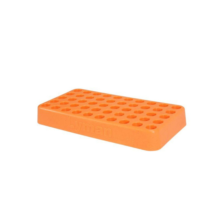 LYMAN Bloque de Carga Custom Fit Modelo .485 para 6.5/ Cal .30 / 8mm/ .45ACP 50 plazas #7728092