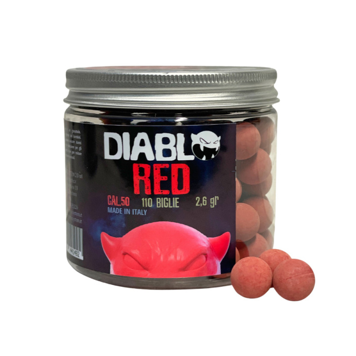 DIABLO RED Pallini Sling Shot BB Airgun Marker PB Alpha Hard Rubber (110 pcs)