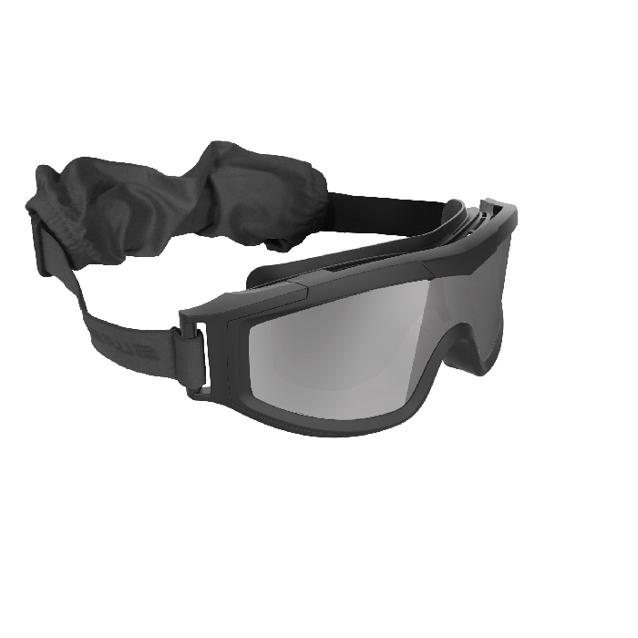 SWISSEYE F-Tac Pro Maschera tattica in gomma Black lenti Smoke/Orange/Clear #18829