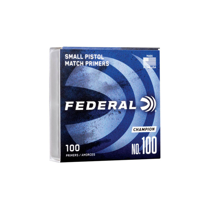Inneschi FEDERAL Champion Primers 100 Small Pistol (100pz)