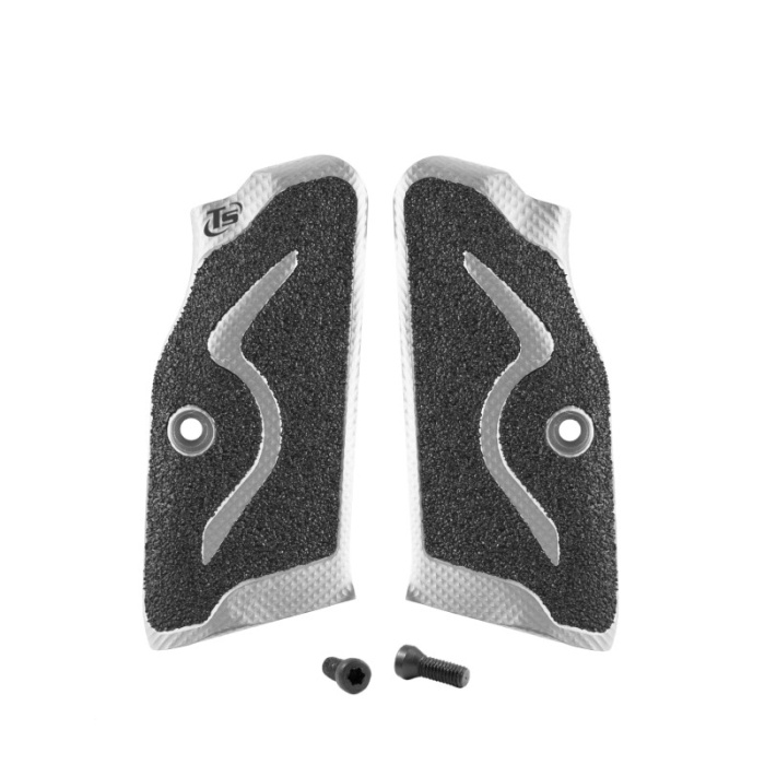 TONI SYSTEM Guancette Sport Production Tanfoglio Small Frame Lunghe Argento