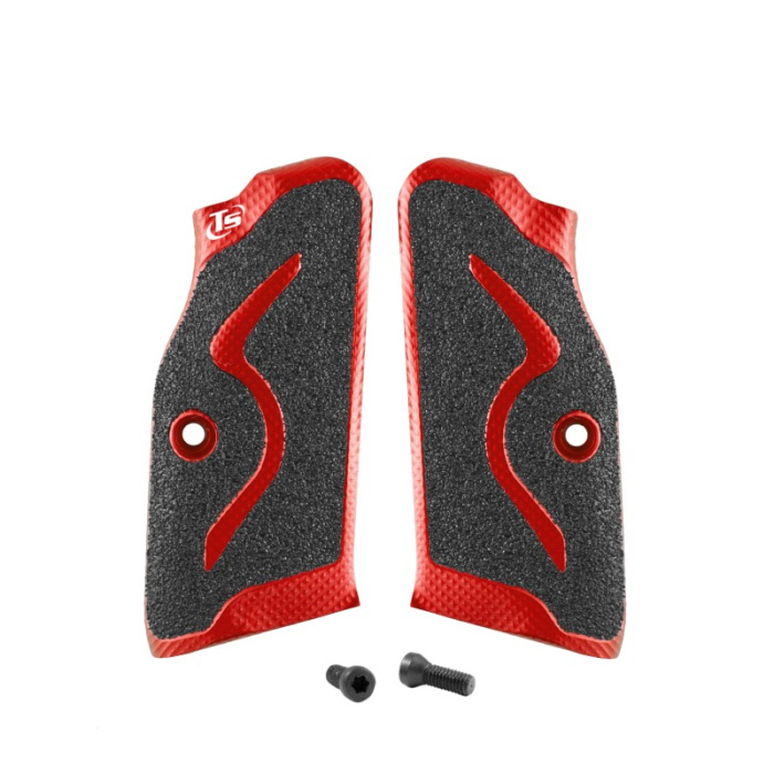 TONI SYSTEM Guancette Sport Production Tanfoglio Small Frame Lunghe Rosso