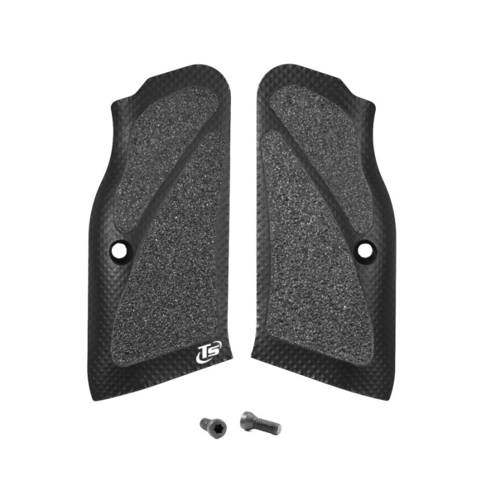 TONI SYSTEM Guancette X3D Lunghe - Fusto Small per Tanfoglio Nero
