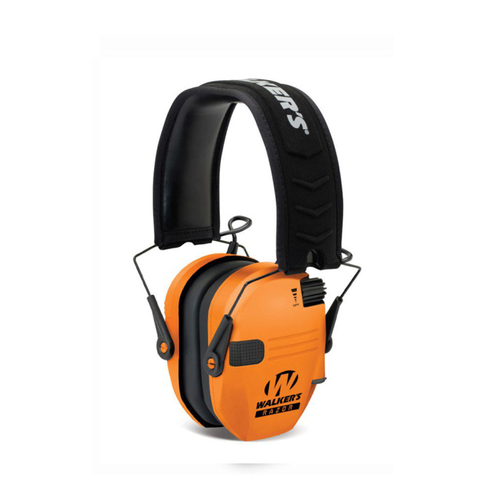 WALKERS Razor Slim Muff Cuffia Elettronica Sage Orange