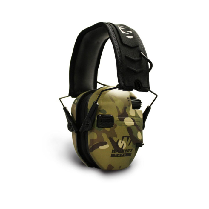 WALKERS Cuffia Elettronica Razor Slim Electronic Muff Camo