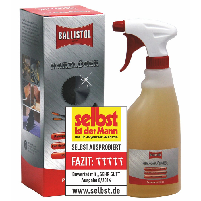 BALLISTOL Harzlöser - Solvente per Rimozione Resina (600 ml) *Ultimi Pezzi