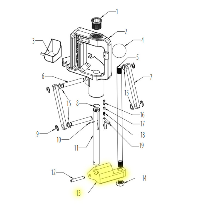 HORNADY 190215 TOGGLE, LNL CLASSIC METAL PRES