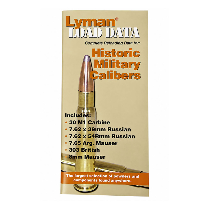 LYMAN Load Data Historische Militärkaliber #9780016