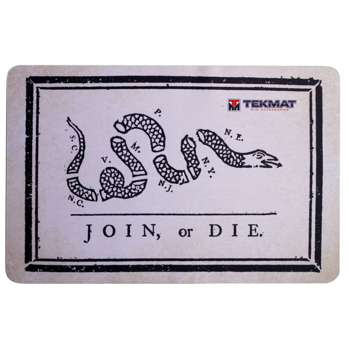 TEKMAT Join, or Die Gun Cleaning Mat Tappetino Pulizia Armi #R17-JOIN