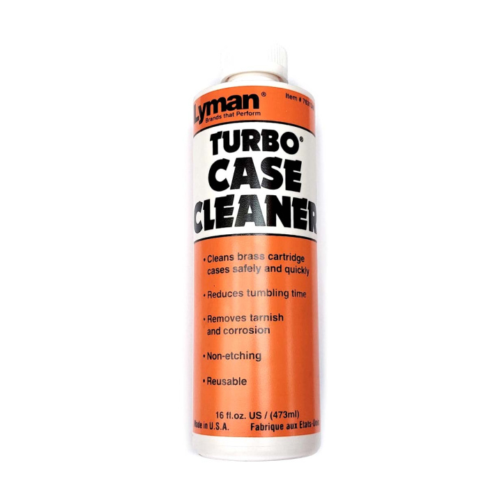 LYMAN Turbo Liquid Case Cleaner Liquido per Pulizia dei Bossoli (16oz) #7631340