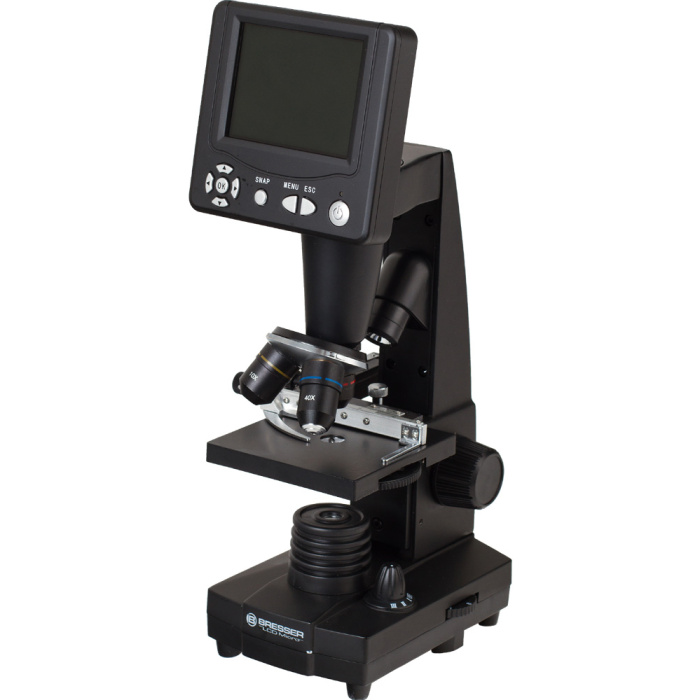BRESSER Microscopio LCD 50–2000x #64647