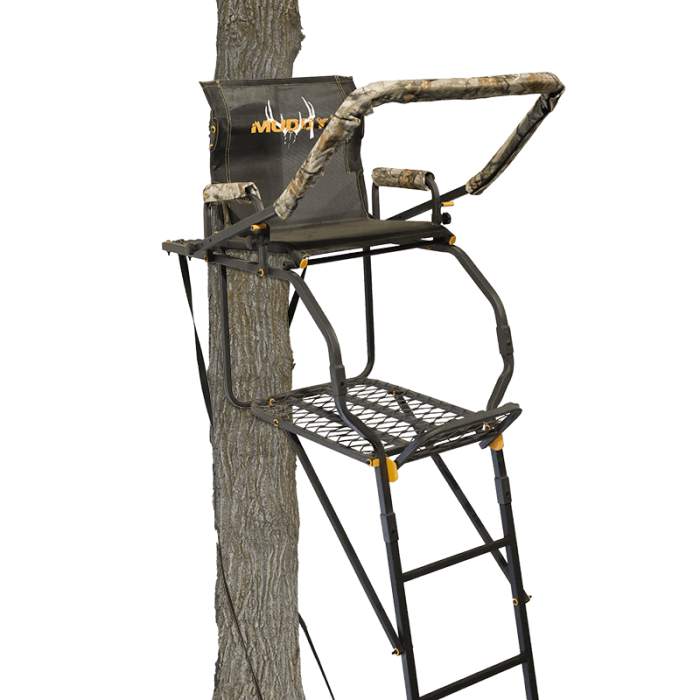 MUDDY Huntsman Deluxe Ladder Stand - Treestand da Caccia Singolo